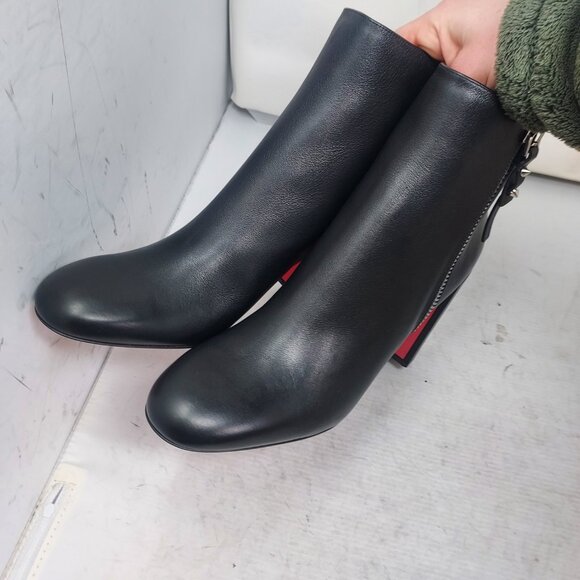Christian Louboutin Black Ziptotal Black Ankle Boot - Picture 14 of 14